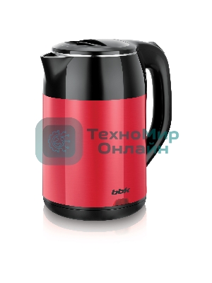 Чайник электрический BBK EK1709P черный/красный