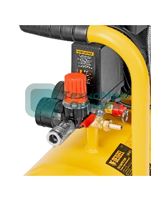 Компрессор безмасл. малошумный Denzel DLP-950/24, 950 Вт, 24 л, 2850 об/мин, 170 л/мин