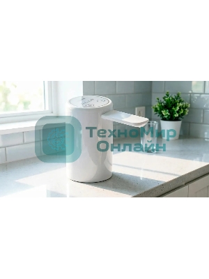 Помпа для 19л бутыли Aqua Work A2 электрический белый картон