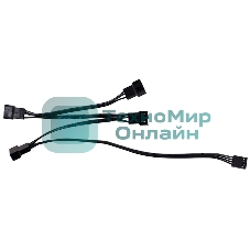 Кабель-разветвитель 1/4 ID-COOLING FS-04 (160шт/кор, 12V, PWM, 4 pin) Retail