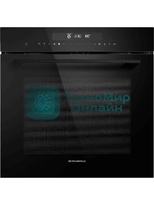 Духовой шкаф электрический Maunfeld MEOR7217SMFB черный