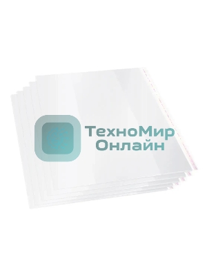 Обложка Silwerhof Монстрики, с липким слоем (набор 5шт), полипропилен, 70мкм, гладкая, прозрачная, 270х490мм