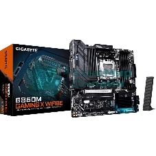 Материнская плата Gigabyte B850M GAMING X WIFI6E/WF6E, Socket AM5, AMD B850, 4xDDR5, 4xSATA, 2xM.2, 1xPCI-E 5.0 x16, 1xPCI-E 3.0 x4, 1xHDMI, 2xDP, 1x 2.5Gb LAN, 1xUSB-C 3.2 Gen 2, 1xUSB-A 3.2 Gen 2, 2xUSB-A 3.2 Gen 1, 4xUSB-A 2.0, 3x3.5 мм, 7.1, Micro-ATX