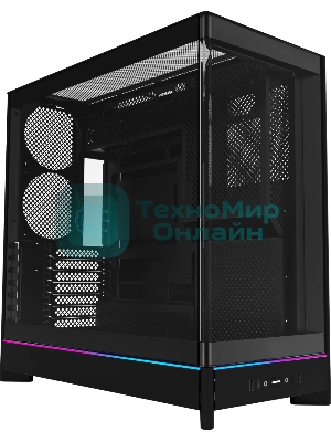 Компьютерный корпус Montech HS02 черный без БП ATX 4x140мм 2xUSB 3.0 1xUSB3.1 audio bott PSU