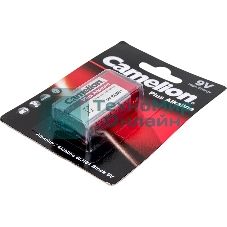 Элемент питания Camelion (1655) 6LR61 PLUS ALKALINE BL-1 (6LR61-BP1 9В)