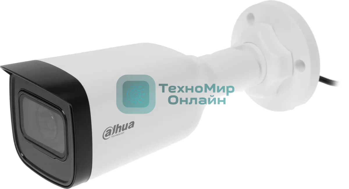 Камера видеонаблюдения аналоговая Dahua DH-HAC-B3A21P-Z 2.7-12мм HD-CVI HD-TVI цв. корп.:белый