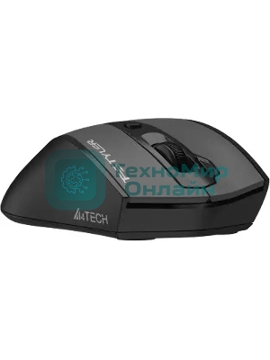 Мышь A4Tech Fstyler FG55S Plus серый оптическая 1200dpi silent беспров. USB