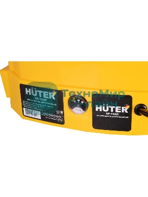 Опрыскиватель аккумуляторный Huter SP-12AC, аккумуляторный, ранцевый, 12л, желтый/черный