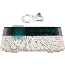 Портативная колонка BBK BTA1212 бежевый 10W 2.0 BT 10м 1800mAh