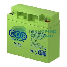 Аккумулятор WBR GP12170 B3, 12V, 17Ач