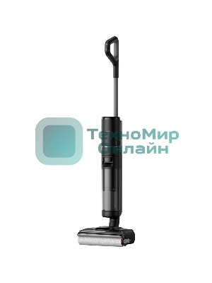 Пылесос вертикальный моющий Dreame H12Pro Flex Reach черный, питание от аккумулятора, 400 Вт, уборка влажная/сухая, пылесборник 0.7 л