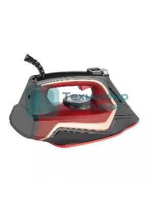 Утюг Centek CT-2313 красный, 2400 Вт, 50 г/мин, 185 г/мин, 350 мл