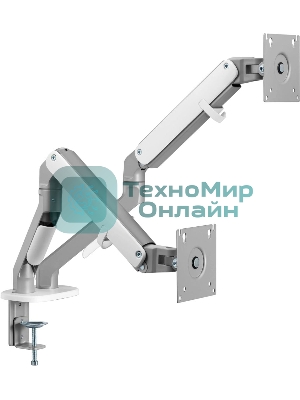 Кронштейн для мониторов Ultramounts UM735SIL серый/серебристый 17