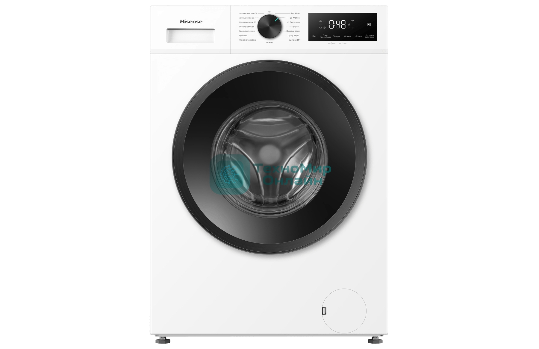 Стиральная машина Hisense WF1I6022BWU/C белый, загрузка фронтальная 6 кг, 1200 об/мин, класс A+++