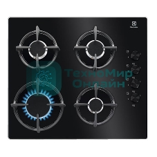 Газовая варочная панель Electrolux KGG6407K черный