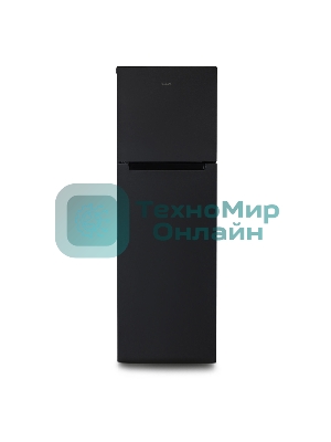 Холодильник Бирюса Б-B6039 черный двухкамерный 240/80л морозилка сверху