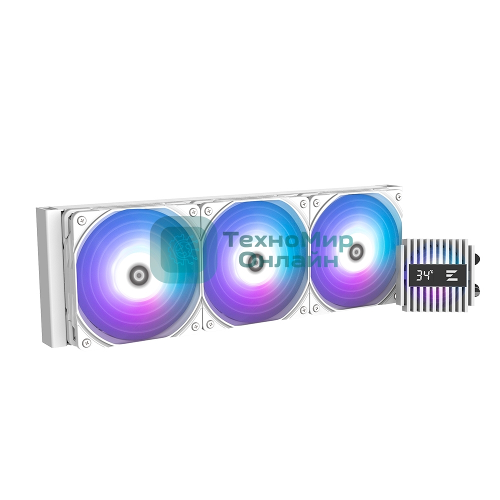Система жидкостного охлаждения для процессора Zalman ALPHA2 A36 белый 120мм алюминий+медь 2000rpm 29.7db 4-pin 350W