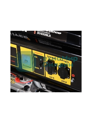 Электрогенератор бензиновый Huter DY6500LX, 5.5 кВт, 71 дБ, 74 кг