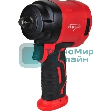 Гайковерт Elitech 0704.034100 142л/мин красный/черный