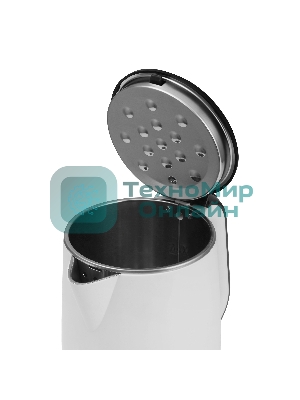 Чайник электрический Willmark WEK-2012PS белый/черный, 2.0 л, 2000 Вт