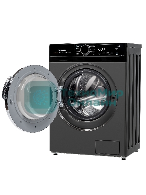 Стиральная машина Бирюса WMD-MX814/15 DM черная, загрузка фронтальная 8кг, 1400 об/мин., класс: A