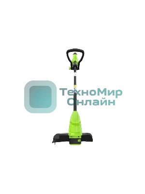 Триммер Greenworks 25 см, авт., 24V, с АБ 2 А.ч. и ЗУ слайдер 2,0А 2107207SA