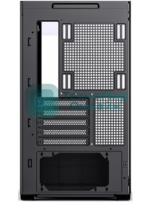 Корпус без блока питания Корпус JONSBO D300 Black MATX без БП, боковая панель из закаленного стекла, mini-ITX, micro-ATX, черный