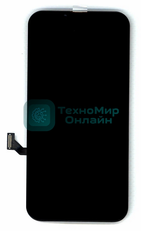 Дисплей (модуль) для Apple iPhone 14 в сборе с тачскрином, черный