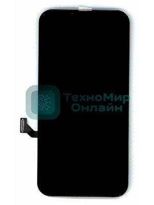 Дисплей (модуль) для Apple iPhone 14 в сборе с тачскрином, черный