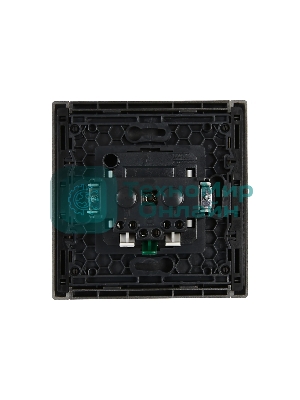 Розетка IEK FORTE&PIANO FP514 1-местная с заземлением без защитных шторок безвинтовое крепление 16А сталь