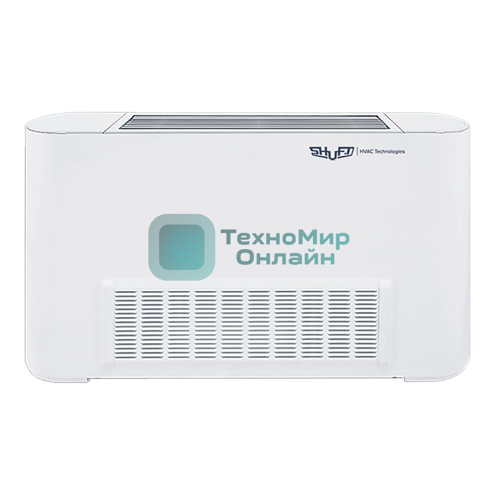 Фанкойл напольно-потолочный Shuft SFF-600 1050 м³/ч, 17,5 л/мин, 60 м², 6/6,9 кВт, 52 дБ