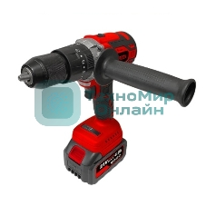 Дрель-шуруповерт Edon UAD-21BL, 21 В, 2 Ач, 40 Нм, бесщеточный