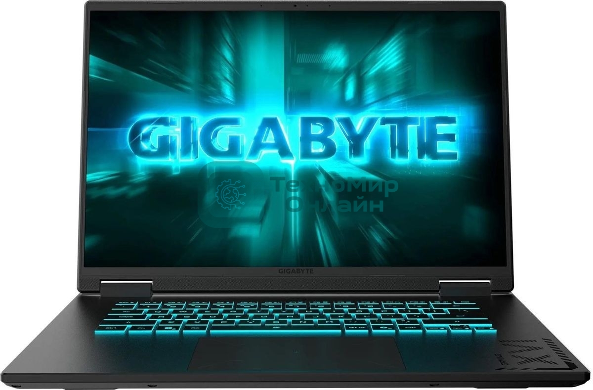 Ноутбук Gigabyte Gaming A16 серый Core i5 13420H 32Gb SSD 512Gb NVIDIA GeForce RTX 4050 6Gb 16