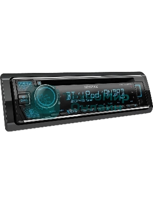 Автомагнитола Kenwood KDC-BT530U, 1 DIN, CD, Bluetooth, USB Type-A, AUX, съёмная панель