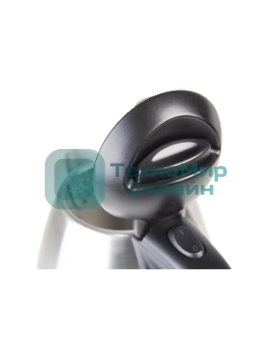 Чайник электрический Galaxy GL 0304 серый, металл, 2000 Вт, 1.8 л, съемный фильтр, шкала уровня воды