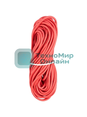 Провод автомобильный ПГВА/ПВАМ Rexant 1х2,50 мм, красный, мини-бухта 10 м