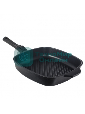 Сковорода-гриль Нева-Металл 59428G Ферра Индукция 28 см