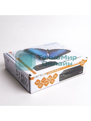 Ресивер DVB-T2 Сигнал HD-350 черный