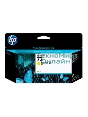 Картридж струйный HP №72 C9373A желтый для HP DJ T1100/T610 (130мл)