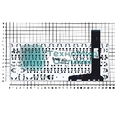 Клавиатура для ноутбука Asus Chromebook C201 черная