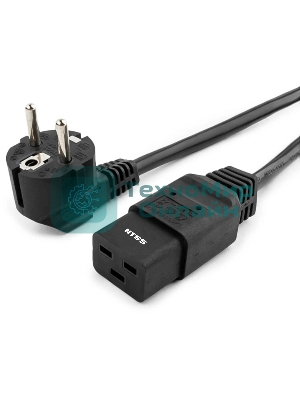 Шнур питания NTSS NTSS-PC19771 C19-Schuko проводник.:3x1.5мм2 1.8м 220/250В 16А черный