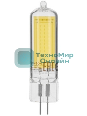 Лампа LED Thomson G4, капсульная, 6Вт, 6500К, белый холодный, TH-B4221, 1 шт.