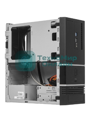 Компьютерный корпус INWIN BK623BL USB 3.0 (Micro-ATX, RB-S400BN1-0, 400W, 2xUSB 3.0, 2xUSB 2.0+Audio, черный)