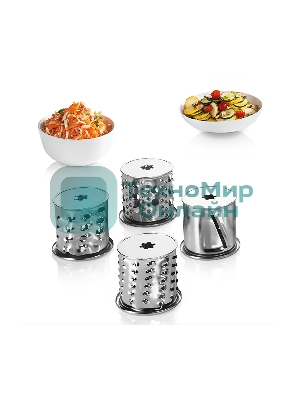 Мясорубка электрическая Bosch MFW68660 черный, 2200 Вт, 4.3 кг/мин, реверс, защита от перегрузки, металлический лоток, насадки - 10
