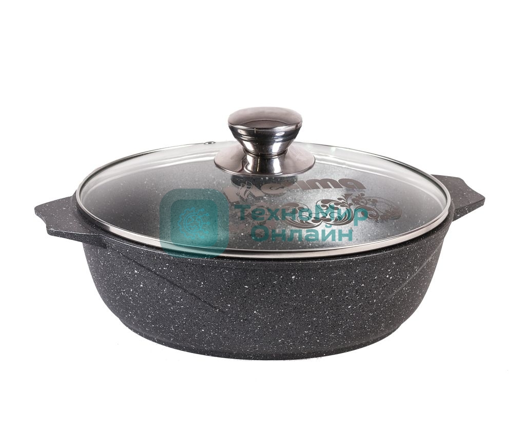 Кастрюля Мечта 33701 Гранит 3 л 33701 Кастрюля - жаровня 3 л 