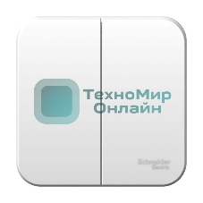 Выключатель 2-кл. ОП Blanca (сх.5) 6А 250 В белый SchE BLNVA065001