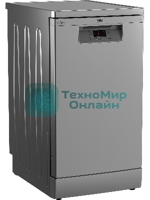 Посудомоечная машина Beko BDFS15020S, серебристый, 44.8 см, 10 компл., сушка конденсационная, 49 дБ, класс A