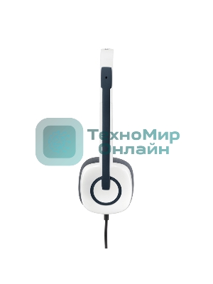 Гарнитура Logitech H150 белый, проводная, 3.5 мм