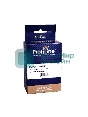 Картридж струйный ProfiLine PL-PGI-1400XLBK для принтеров Canon MB2040/MB2140/MB2340/MB2740 с чернилами Black