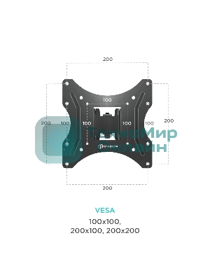 Кронштейн ONKRON M2S для телевизора 17